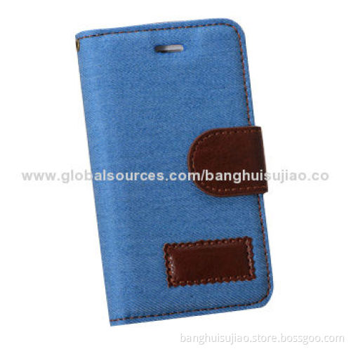 Leather Flip Case for iPhone 4/4s Different Colors Available OEM/ODM Orders